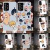Милый Мягкий Чехол для Телефона C-Chainsaw Man Для Samsung Galaxy S22 S23 S24 S25 Edge S26 Ultra S20 FE S21 Plus + Fundas Coque Galaxy S20