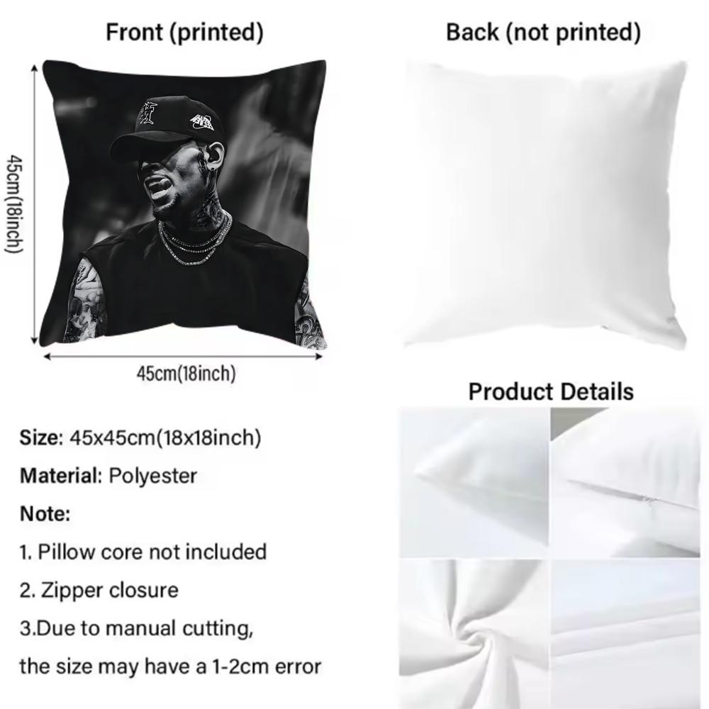 Горячая наволочка C-Chris Brown Cushion Cover Премиум-комфорт Двусторонняя наволочка - Дизайн «Два в одном» для любой комнаты и салона автомобиля