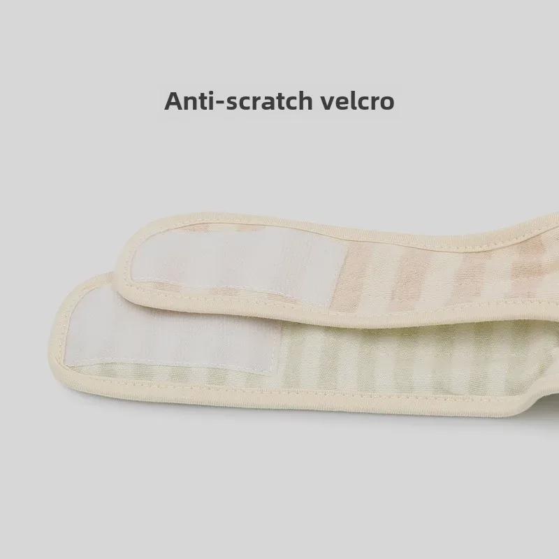 Elastic Adjustable Cotton Baby Diaper Strap - Newborn Buckle