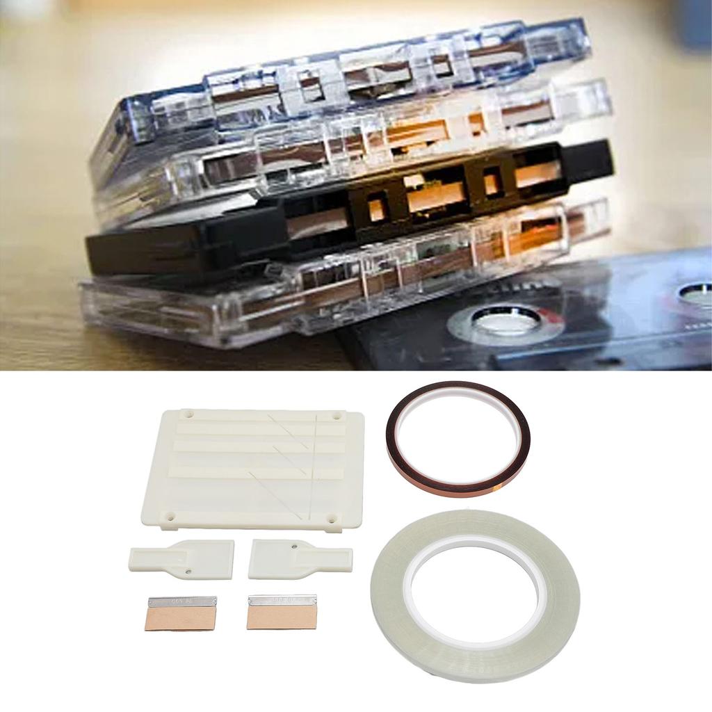 Tape Splicing Set 1Celsius4 10 Inch ABS Rail Open Reel Tape Splicing Kit for Repairing