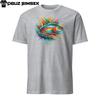 Colorful Rainbow Trout Unisex T-Shirt - Unique Fish Design - Short Sleeve Tee