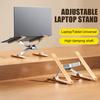 Laptop Stand Computer Holder with Hollow Heat Dissipation Design Adjustable Angle Universal Fit Laptop Riser Notebook Stand