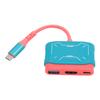 Адаптер мультимедийного интерфейса USB C - HD USB3.0 5 Гбит/с для передачи данных Многопортовый AV-конвертер для
