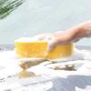 Waxing Sponge Quick Clean Honeycomb Car Yellow Sponge Block Auto Washing Polishing Detailing Sponge Car Household Wash Sponges