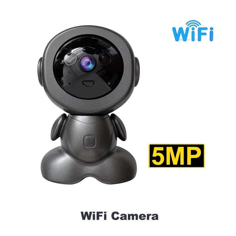Mini WiFi IP Camera Wireless Indoor Robot Baby Monitor Two Way Audio Motion Detection Video Camara V380 CCTV Security Protection