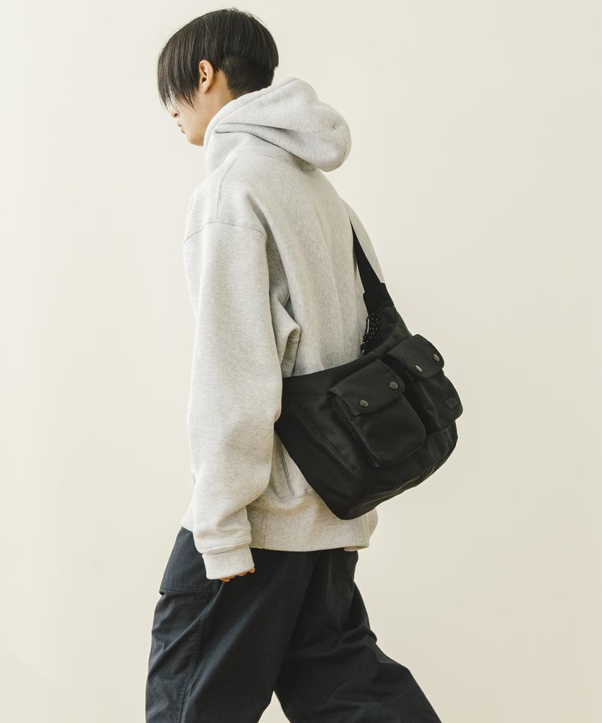 Сумка через плечо Earth Cordura Ballistic - Черная