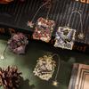 Металлическая закладка в виде полого цветка, раскрашенный зажим для книги, студенческие канцелярские товары для чтения, подарок учителю, аксессуары для книг, закладки для книг