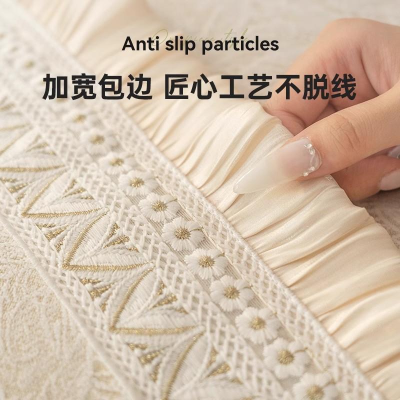 French Sofa Cushion New Four-Season Universal Popular Light Luxury High-End Feeling Cover Cloth Seat Cushion Fixed Non-Slip Cover