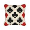 Playing Cards Pillowcases Vintage Pillow Case For Living Room Sofa Print Pillow Cover