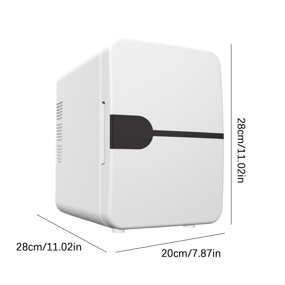 Портативный автомобильный холодильник 6 л Термо- и охлаждающий холодильник 12 В постоянного тока 220 В переменного тока Холодильник для кемпинга Автомобильный холодильник-обогреватель для вождения и путешествий