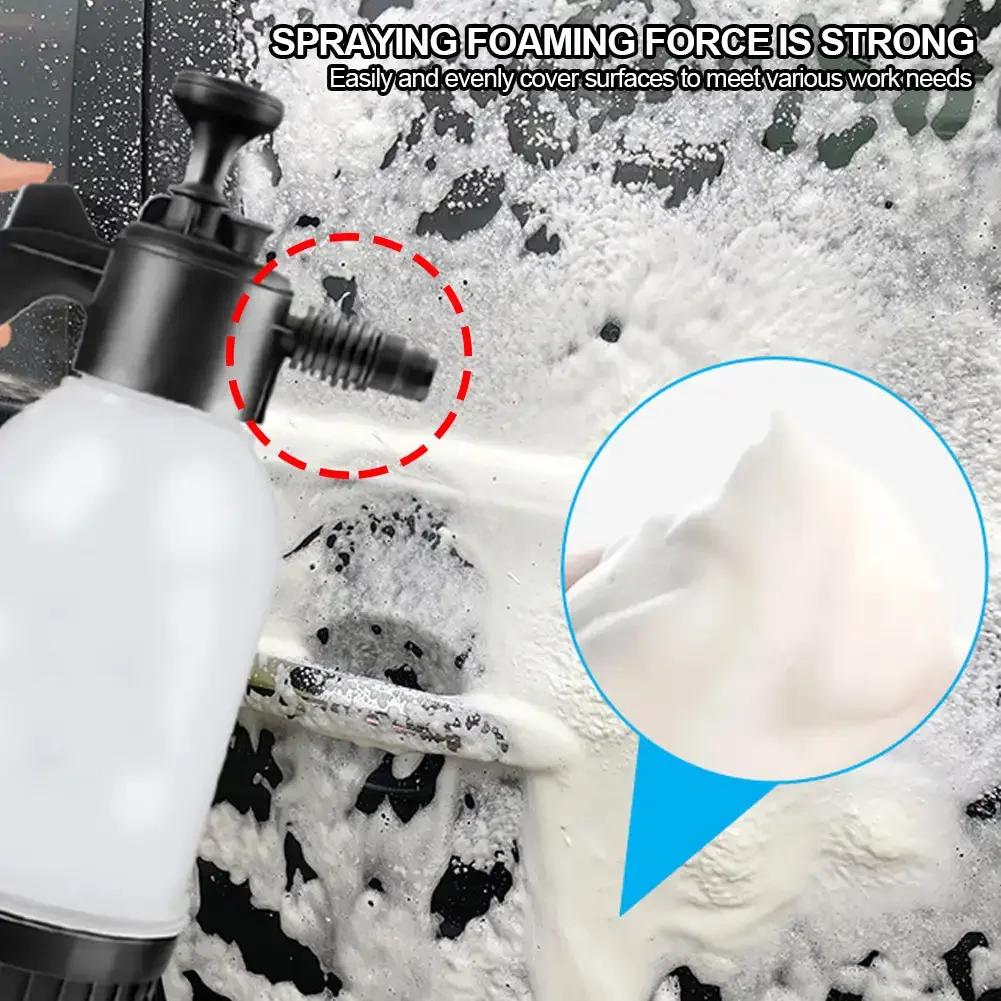 Насадка для пены Ручной насос Распылитель пены Ручной распылитель пены под давлением Автомойка Ручная насадка для пены для снега