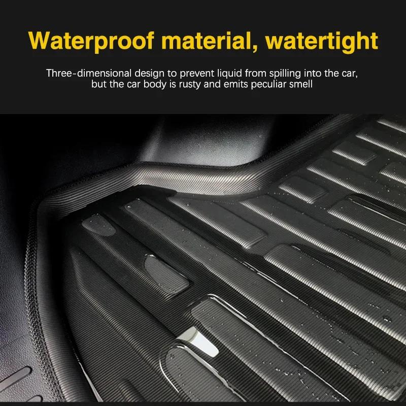 Rear Trunk Mat for Volkswagen VW Passat B8 Variant Estate 2015~2023 2020 2019 2016 Accessorie Floor Tray Carpet Protective Store