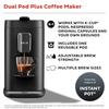 instant pot pod 3 in 1 espresso K cup pod ground coffee maker From the Instant Pot manufacturer Comes with reusable coffee pods for ground coffee Brew
