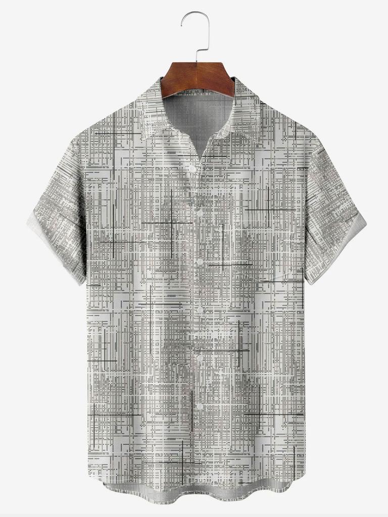 1116 Hot Sale Hawaiian Shirt Printed Shirt European Size Beach for Men's Large Size Shirt