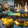 NFESOLAR Solar Garden Spotlight, Warm White LED, Outdoor, Separate, Automatic OnOff, IP66 Waterproof, Garden Lighting, Security, Landscape Lighting,