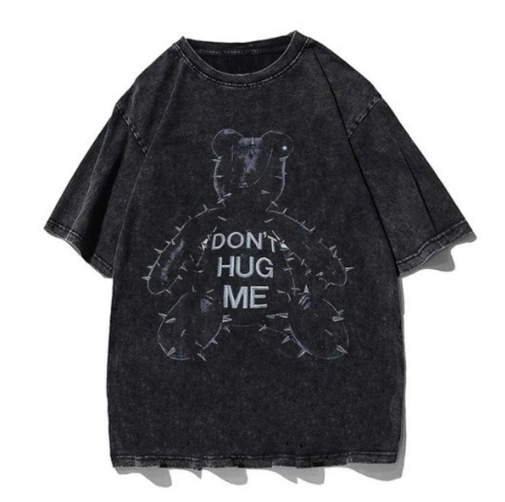 Gothic Metal Graphic Polo Shirt, Trendy Streetwear Essential