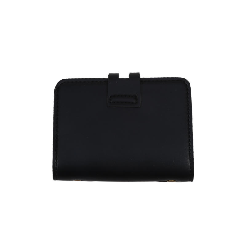 Мужская сумка для карт из искусственной кожи с большой емкостью, винтажная застежка, противоугонный чехол для кредитных карт, прозрачный бумажник для визиток