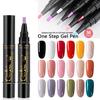 1 шт., гель-лак для ногтей, ручка, один шаг, гель-лак для ногтей, УФ-светодиодный розовый гель-лак для дизайна ногтей