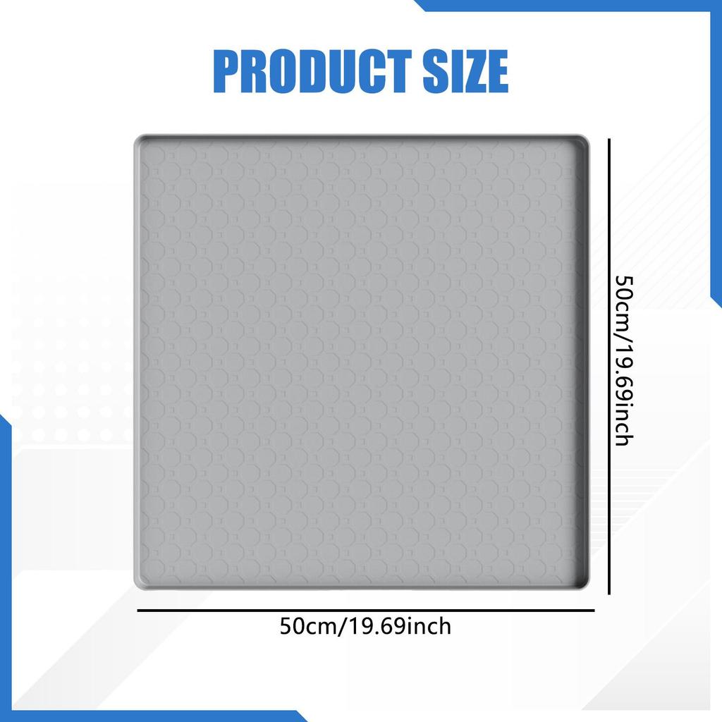 Refrigerator Freezer Mat Drip Tray with Rim Dishwasher 50 X