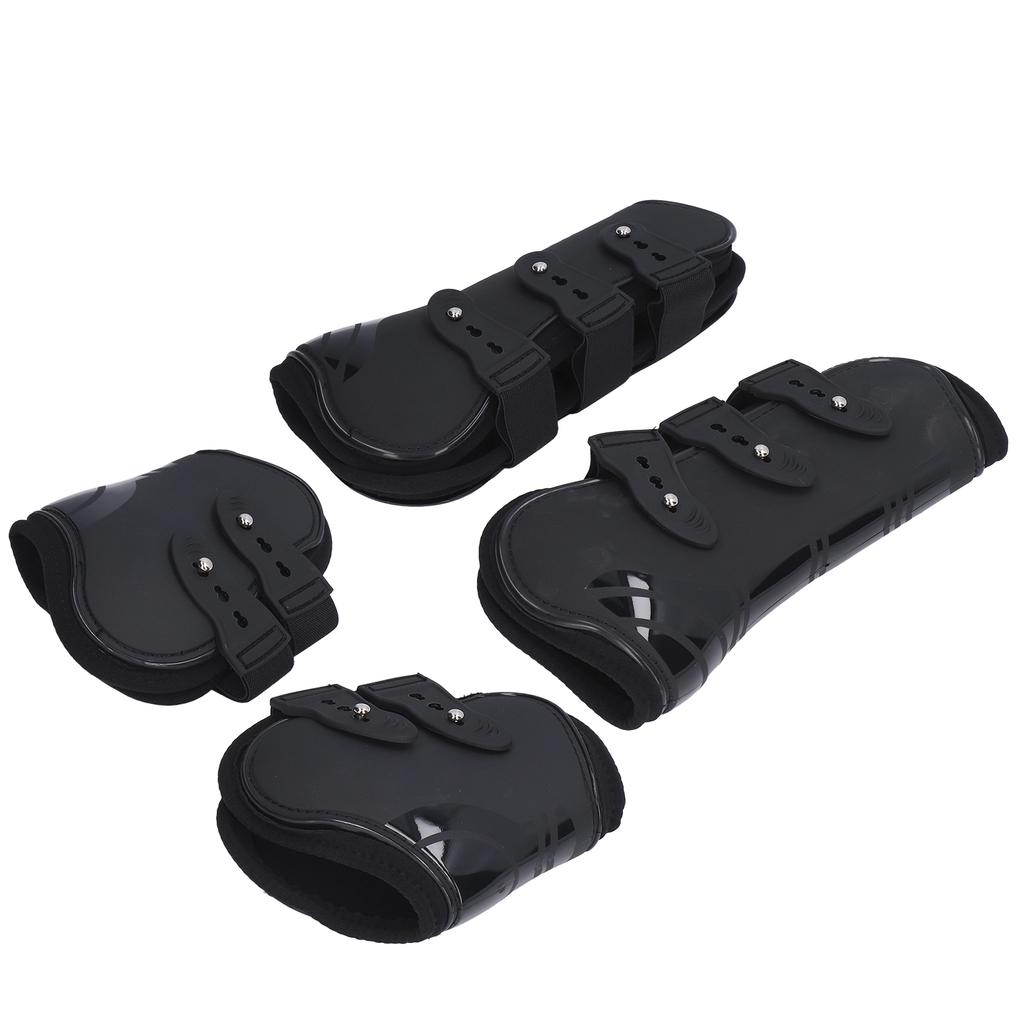 4 шт., безопасные мягкие износостойкие сапоги для защиты сухожилий лошадей из полиуретана, набор из