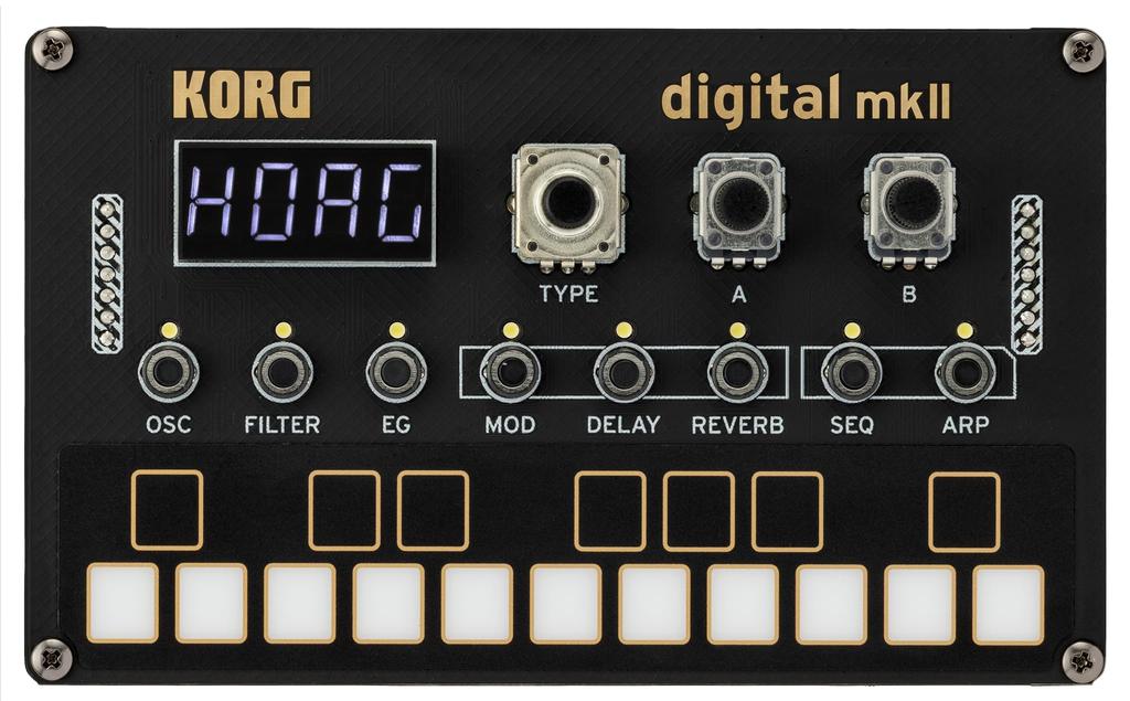 KORG digital kit mkII ПРОГРАММИРУЕМЫЙ СИНТЕЗАТОРНЫЙ КОМПЛЕКТ NTS-1