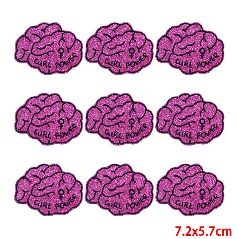 10 шт./лот, вышивка, железные нашивки для одежды, нашивки для одежды, куртки, декор, аппликация, принадлежности для шитья