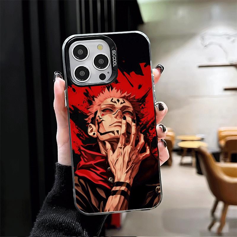 Аниме Итадори Юдзи JUJUSU Мягкий чехол для телефона для iPhone 15 16 17 Pro Max 17Air 16E 14 Plus 13 12 Mini Ударопрочный чехол Задняя крышка