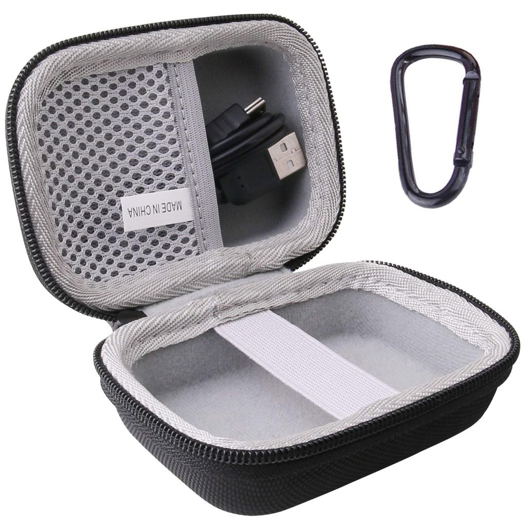 Чехол для хранения WAIYUJP, совместимый с диктофоном PLAUD NotePin AI, защитный чехол для переноски и хранения (черный)