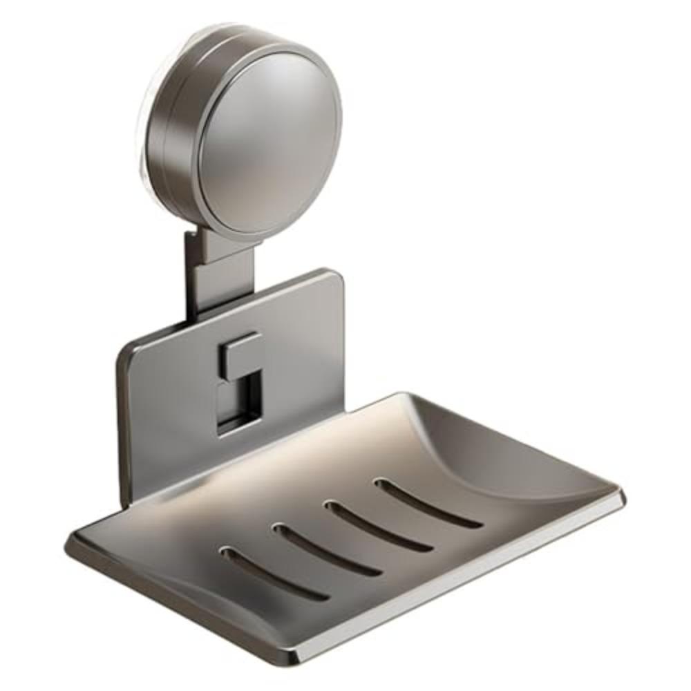 Wall-Mounted Soap Dish Suction Cup Soap Box High Quality Shower Soap Holder  Bathroom Accessories