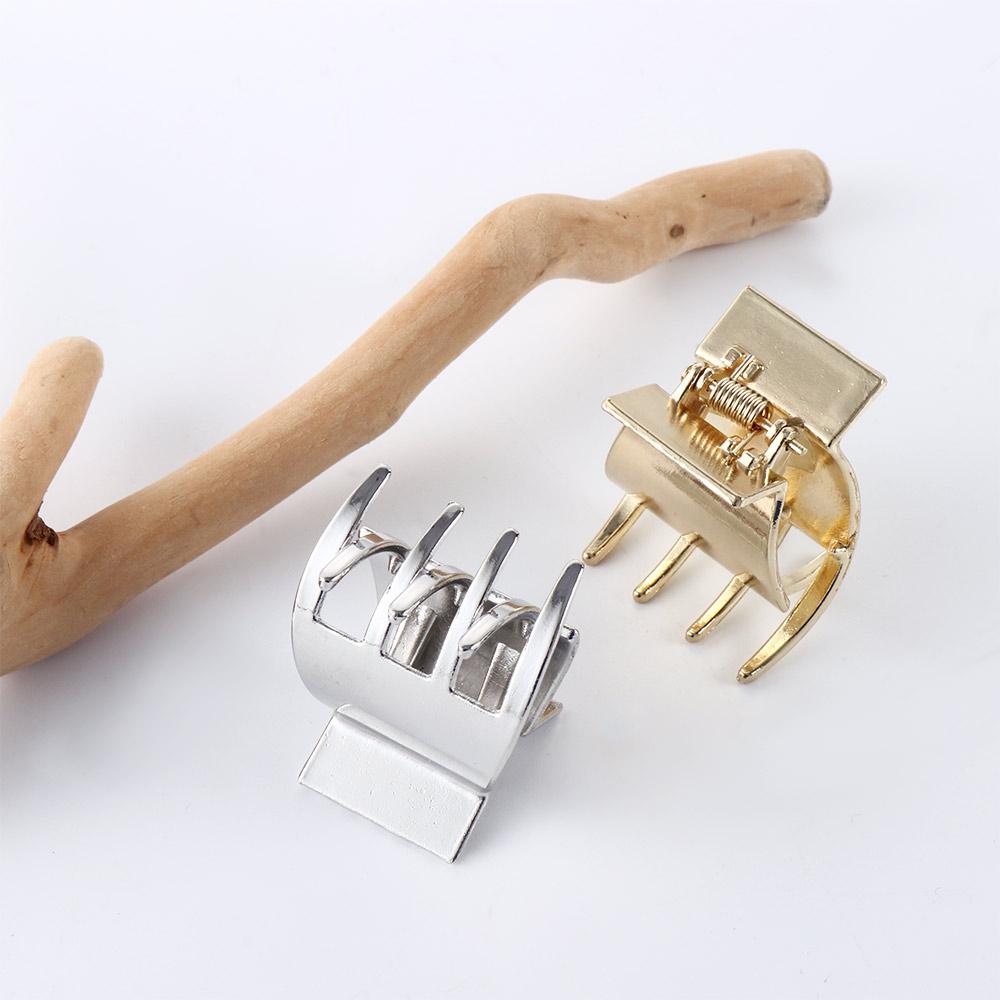 Temperament Korean Zinc Zinc Alloy All-match Girls Hair Accessories Hair Clip Grasping Clip Metal Hair Claw