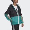 adidas Оригинальные куртки Мужские Черный Зеленый Разноцветный С капюшоном Умеренная Другое GK5923
