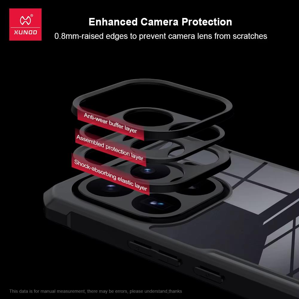 Чехол для Xiaomi 17T Pro Чехол для Xiaomi 17T XUNDD Ударопрочный Защитный Чехол С Магнитным Кольцом Матовый Прозрачный Чехол для Телефона