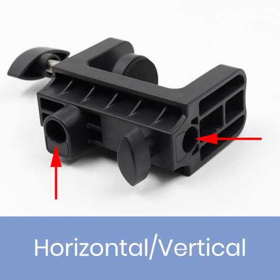 Universal C-Clamp Desktop Mount Holder Stand 360-Degree Rotation Compact Size Portable Table Support Clamp