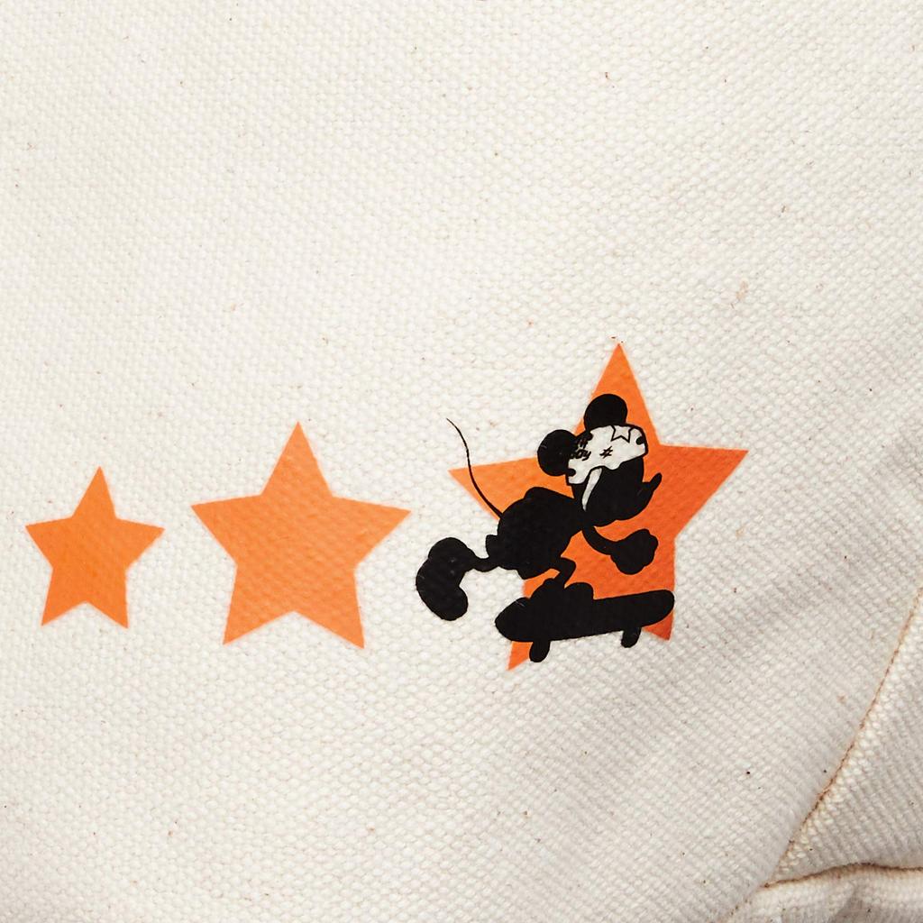 Mickey Canvas Shoulder Bag D5041NT Beige [Disney]