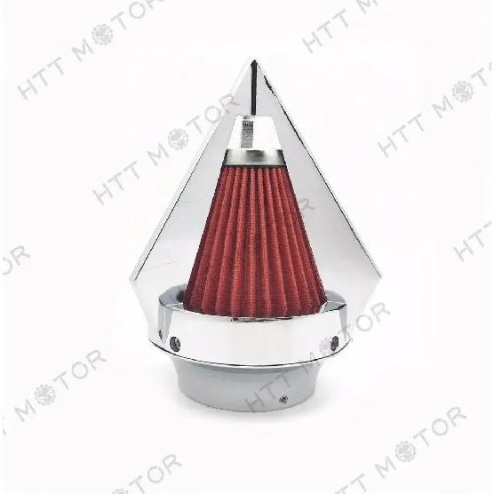 Motorcycle Cone Spike Air Cleaner Intake for Harley Davidson CV Carburetor Delphi V-Twin