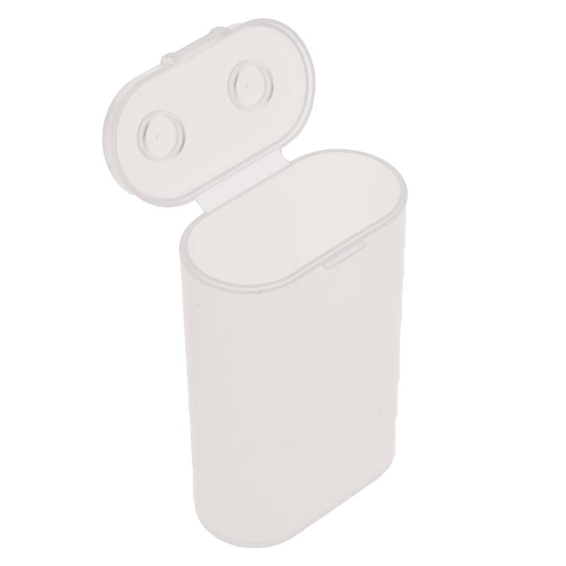 Convenient Battery Storage Case for 2pcs 21700 Batteries Secure &Organize Batteries with this PP Storage Case Box