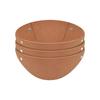 Pack of 3 Bird Proof Hanging Basket Liners Insert Thick Felt Fabric Coconut Liner Alternative Improved Airflows Drainage