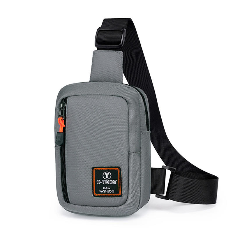 Мужская нагрудная сумка, новая модная повседневная спортивная сумка через плечо из ткани Оксфорд, нагрудная сумка