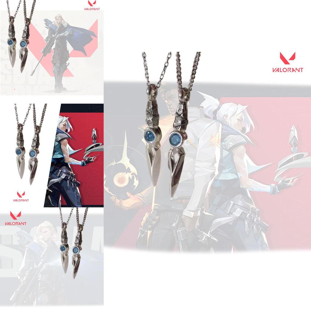 Stylish Valoran Jette Necklace With Geometric Alloy Pendant