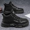 Мужская обувь Four Seasons Short Boots New British Style Fashion Anti Slip Comfortable Mountaining Boots Sports Casual Shoes