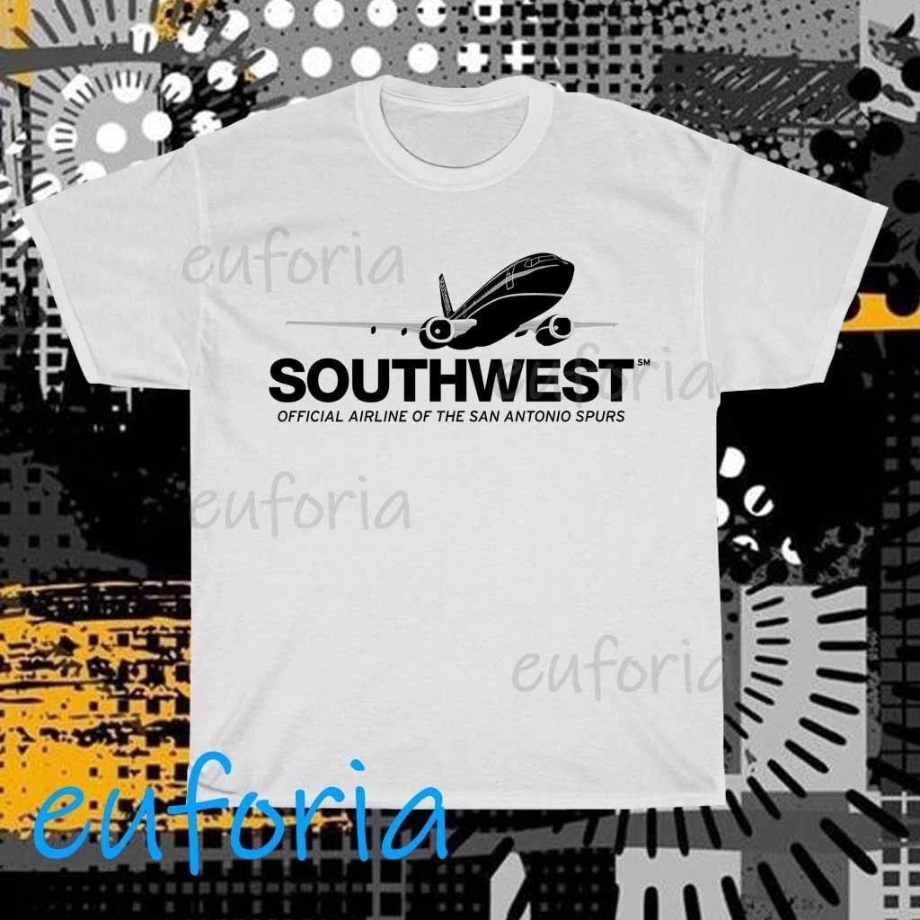 Новая футболка Southwest Airlines с логотипом, смешная, размеры от S до 5XL