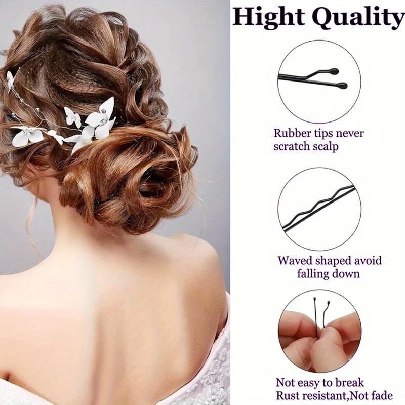 50/100Pcs Wave Hair Clips Metal Bobby Pins For Women Styling Salon Hair Accessories