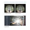 Открытый мини-фонарик с бликами, светодиодный аккумуляторный фонарик, фонарик с бликами, ручной фонарик