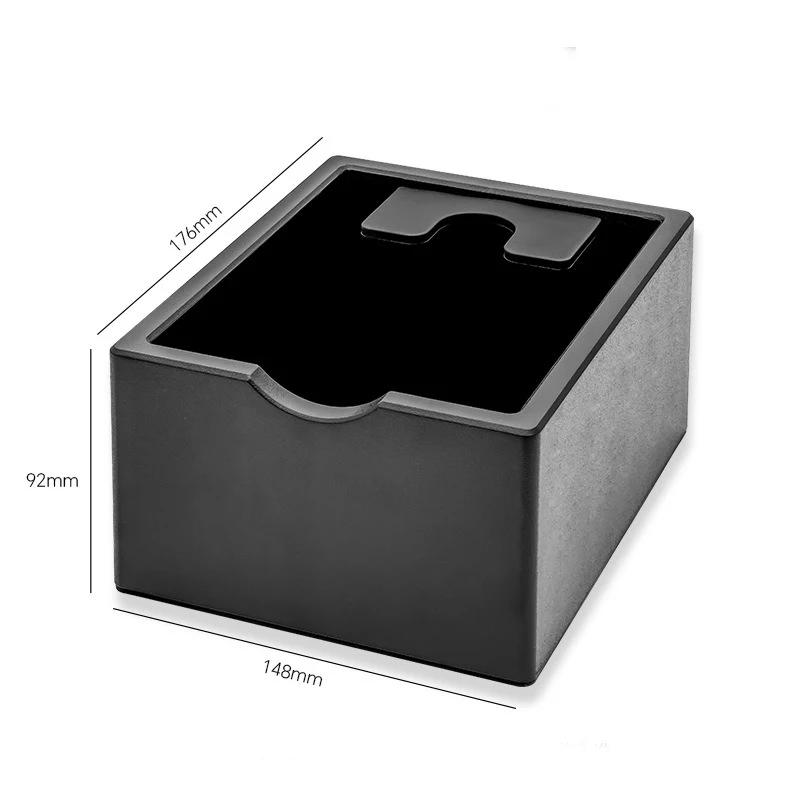 ABS Coffee Knock Box Espresso Grounds Container Detachable Knocking Slag Bucket Anti Slip Base Barista Accessories Maker Tools