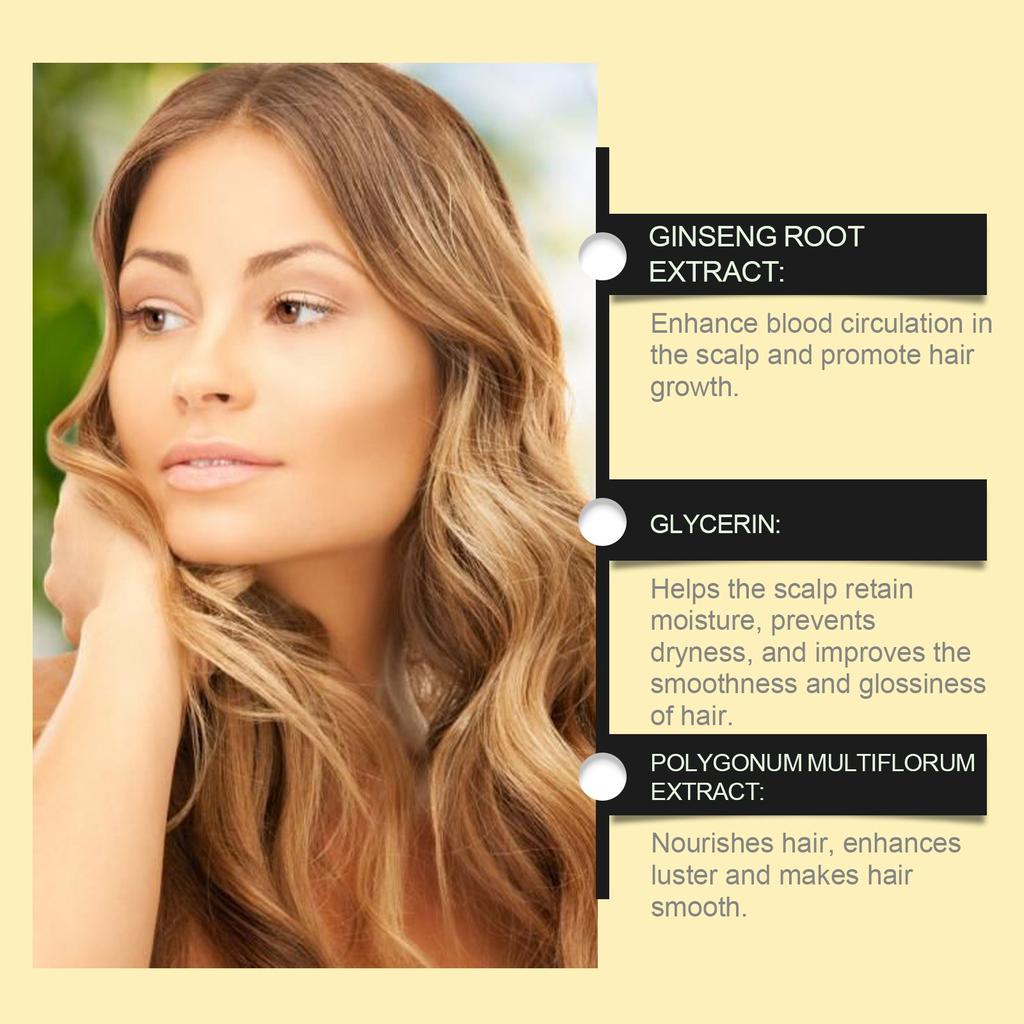 Shampoo Anti-Hair Loss Shampoo Ginseng Shampoo Multi-Purpose Volume Shampoo For All Hair Types