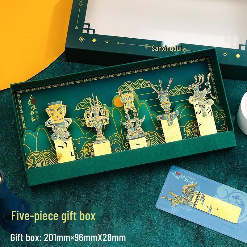 JINGRUIXIANG Металлические закладки Саньсиндуй