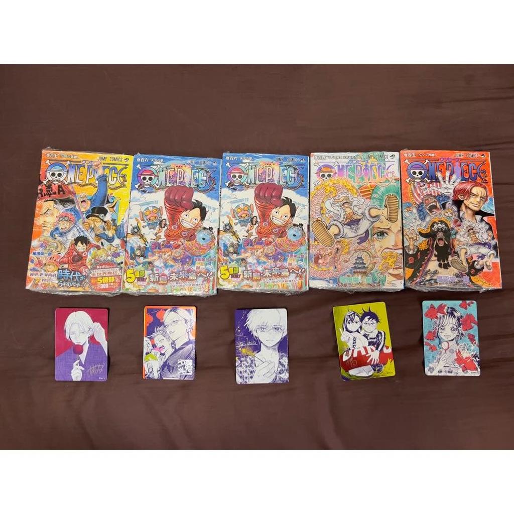 Использованный бустерный набор ONE PIECE Weiss Schwarz 5 шт.