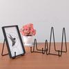 3 Pcs Phone Stands Plate Holder Easel Display Stand 4.5 Inch Twisted Metal Wire Plate Stands Picture Frame Stands Tabletop Book Photo Display