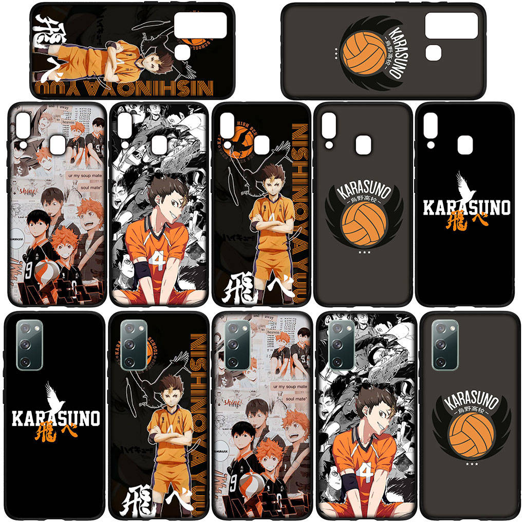 Чехол для телефона Samsung Galaxy S25 S24 S23 iPhone 16 15 Xiaomi Redmi Note 14 13 12 16E 11 Pro Max OPPO Moto Huawei Karasuno Haikyuu Shoyo Hinata чехол
