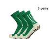 3 Pairs Updated Football Socks Non-slip Silicone Sole Professional Outdoor Activity Sport Accessories Men and Women Yoga Soccer